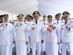 H.Riyanto Pamungkas & Umi Laila Resmi Dilantik Sebagai Bupati & Wakil Bupati Pringsewu 
