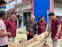 MONEV KE LAPAS IDI, KAKANWIL DITJENPAS ACEH LEPASKAN BENIH UDANG VANAME