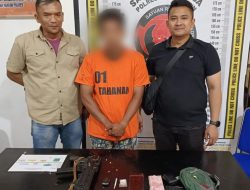 Polsek Bosar Maligas Berhasil Ungkap Peredaran Narkoba di Huta VII Pambela, Satu Tersangka Diamankan
