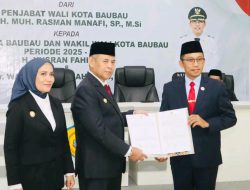 Serah Terima Jabatan, Wali Kota dan Wawali Ucapkan Terima Kasih Pada Dr Muh Rasman
