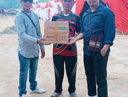 DPD GANN Sultra Salurkan Bantuan Sosial Kepada Korban Kebakaran TPA Puuwatu Serta Ikut Agenda Polda Morning