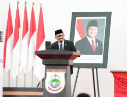 Agenda Rapat Paripurna DPRD Sulbar dalam rangka Pidato Sambutan Gubernur periode 2025-2030 di Kantor Dewan Perwakilan Rakyat Daerah (DPRD) Sulbar