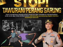Polres Batang Gandeng Orang Tua dan Guru untuk Cegah Aksi Perang Sarung di Masyarakat