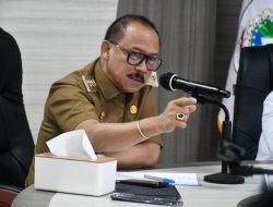Gubernur dan wakil Gubernur Sulbar Tekankan kepada seluruh OPD pada Rapat Asistensi Evaluasi Kinerja Pembangunan Daerah