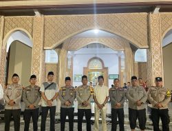 Jajaran Polres Dumai Laksanakan Shalat Tarawih Keliling di Mesjid Taqwa Sudirman Kota Dumai