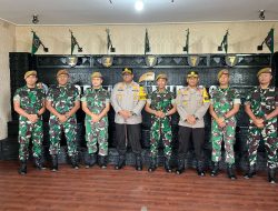 Kapolres Dumai AKBP Hardi Dinata H,S.I.K,M.M Menerima Kunjungan Silaturahmi Danlanal Dumai