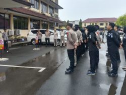 Kabid Humas Polda Sumsel Motivasi Anggota Agar  Terus Mengangkat Citra Positif Dalam Menjaga Harkamtibmas