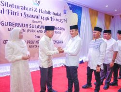 Gubernur Sultra Gelar Halalbihalal di Rujab Bersama Kepala Daerah 17 Kabupaten Se Sultra