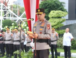Usai Pimpin Apel Pagi, Kapolda Sumsel Halal Bihalal Bersama Pejabat Utama dan Personel