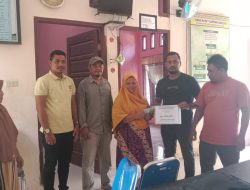 Penyaluran BLT Dana Desa Miskin Ekstrim Periode April 2025 di Desa Gampong Sama dua.