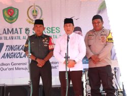 7 Tahun Terbentuk Kecamatan, Gus Irawan Bupati Tapsel Pertama Buka MTQ Angkola Muara Tais