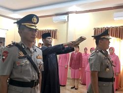 Polres Kerinci Gelar Sertijab, Kompol Eko Prasetyo Resmi Jabat Wakapolres 