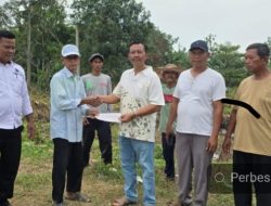Ketua Granat Tanggamus Lampung Agus Ciek Yamin SE., (ACY).Wakafkan Tanah di peruntukan Pemakaman Umum Desa Kuta Karya Karawang Jawa Barat.