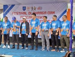 Festival Olahraga Resmi Dibuka, Wali Kota Ternate Siap Songsong POPNAS 2026
