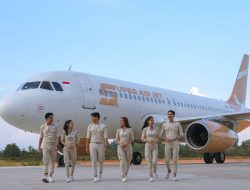 Pesawat Super Jet Air Buka Rute Baru Dari Makassar Ke Baubau