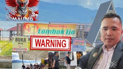 Cafe dan Penginapan Lombok Ijo Langgar PP No 21 tahun 2021 Tentang Penataan Ruang Pada Kawasan Badan Danau Kerinci 