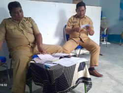 Rapat Perdana Pemdes Lukulamo Bersama Masyarakat Desa