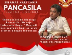 Politisi Muda Masdar Mansur  Mengajak  Generasi Muda dan Elemen Masyarakat Menghargai Nilai-Nilai Pancasila 