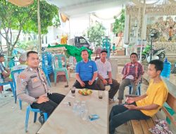 Jaga Kondusifitas Pasca PSU, Bhabinkamtibmas Polres Pesawaran Gencarkan “Cooling System”