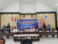 Sukses ! TNI AL Dumai Berhasil Gagalkan Penyeludupan Narkotika Jenis Sabu Sebanyak 48,54 Kg