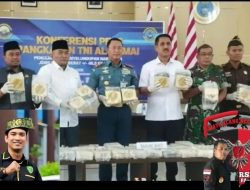 Apresiasi Lanal TNI AL Tingkat Pencegahan Peredaran Narkoba di kota Dumai.