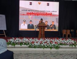 Lurah dan Seluruh Kepala Desa di Barito Utara Ikrar PSU Damai Tanpa Politik Uang