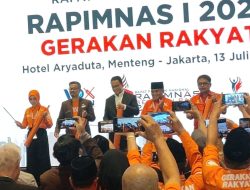 Rapimnas Ormas Gerakan Rakyat Di Hadiri Anies Baswedan,Bahas Ormas Ke Depan