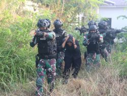 Latihan Serbuan Prajurit Yontaifib 1 Marinir Ditinjau Langsung Danpasmar 1