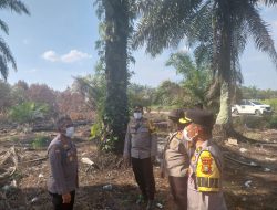 Mapolres Dumai Beserta Dir Binmas Polda Riau Adakan Rapat Internal Terkait Penanggulangan Karhutla