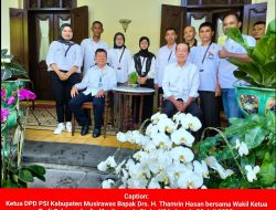 Ketua dan Wakil Ketua DPD PSI Musi Rawas Hadiri Penutupan Kongres PSI di Solo