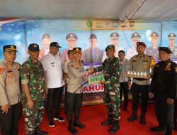 Prioritas, Kapolres dan Bupati OKU Selatan Pantau Pos Yan Operasi Lilin