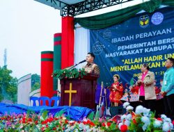 Wakil Bupati Luwu Hadiri Perayaan Natal Pemerintah Bersama Masyarakat