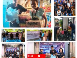 AMKEI DPW Sulut dan HBL Foundation Salurkan Bantuan untuk Korban Kebakaran di Danowudu