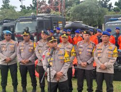 Pintu Air Koto Panjang Dibuka, Kapolda Riau Siagakan Pasukan Antisipasi Banjir