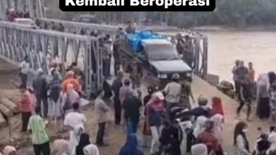 Jembatan Bailey Tersambung di Aceh, Akses Bireuen–Aceh Tengah Kembali Bernapas