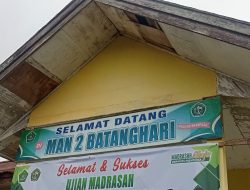 Tampak Seperti Gedung sekolah Tidak Dirawat Diduga Kepala Madrasah MAN 2 batanghari Selewengkan Angaran Dana Diva, Bos